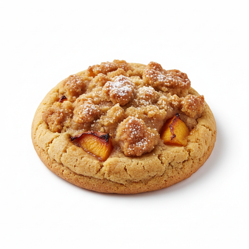 Peach Cobbler Cookie with Crumble